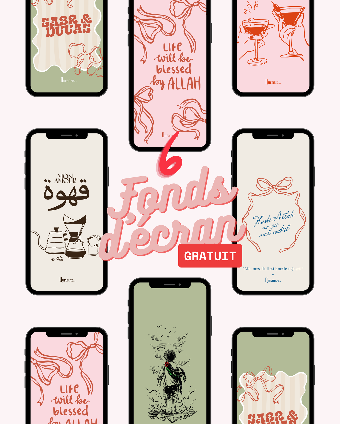 6 fonds d'écran 🎁
