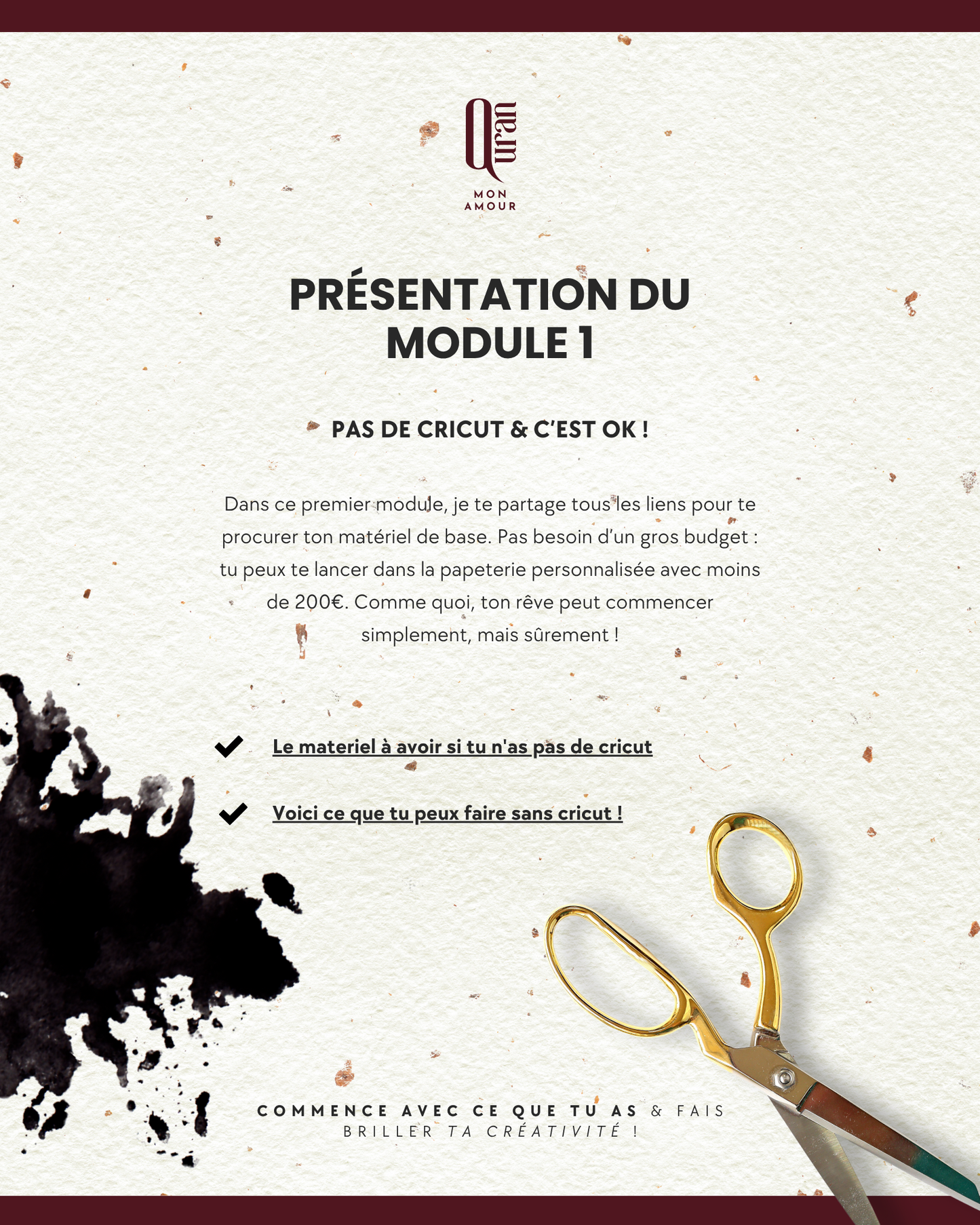 Pack formation papeterie + Pack fournisseurs