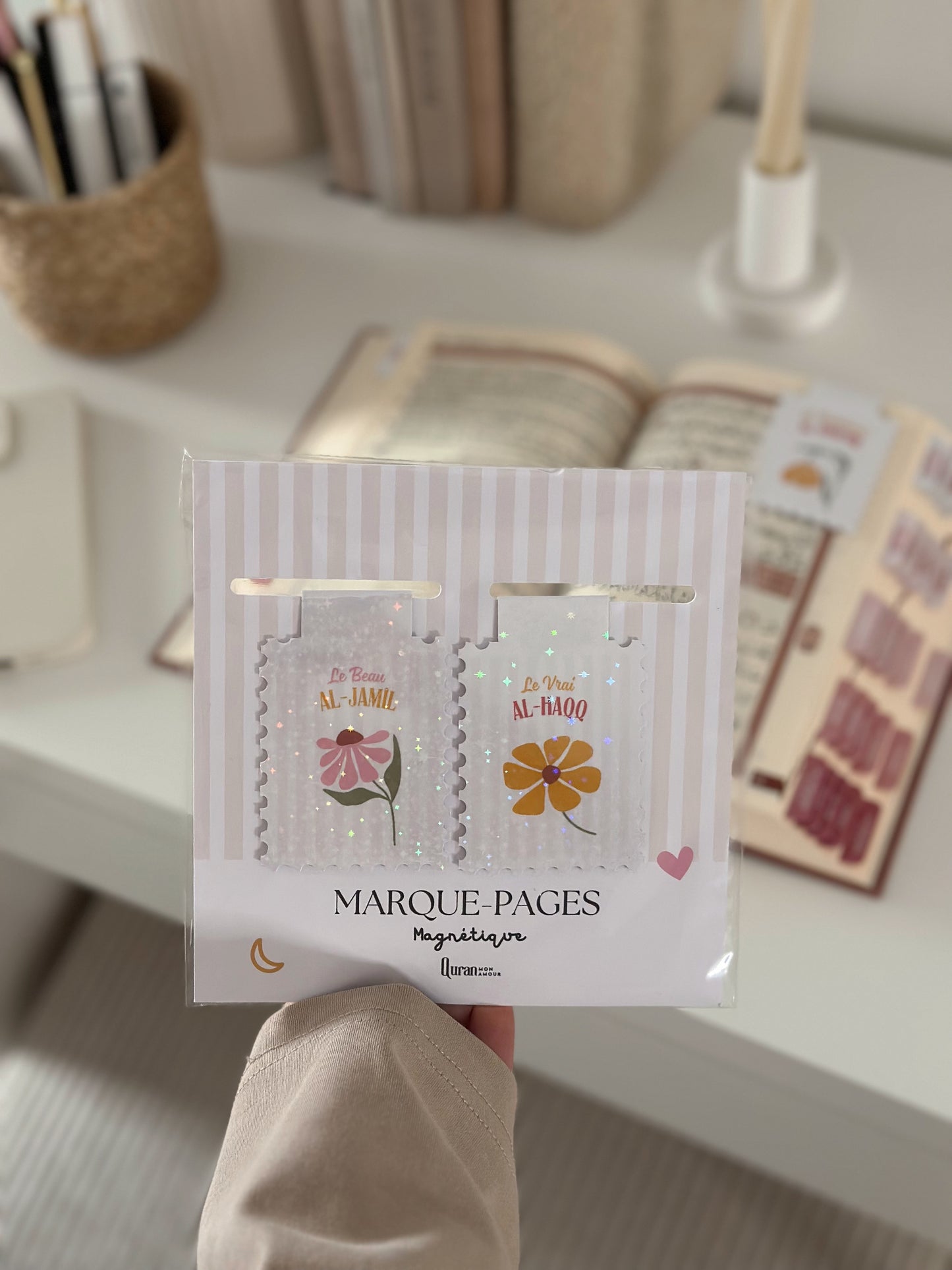 Lot de deux marque-pages • Noms d'Allah