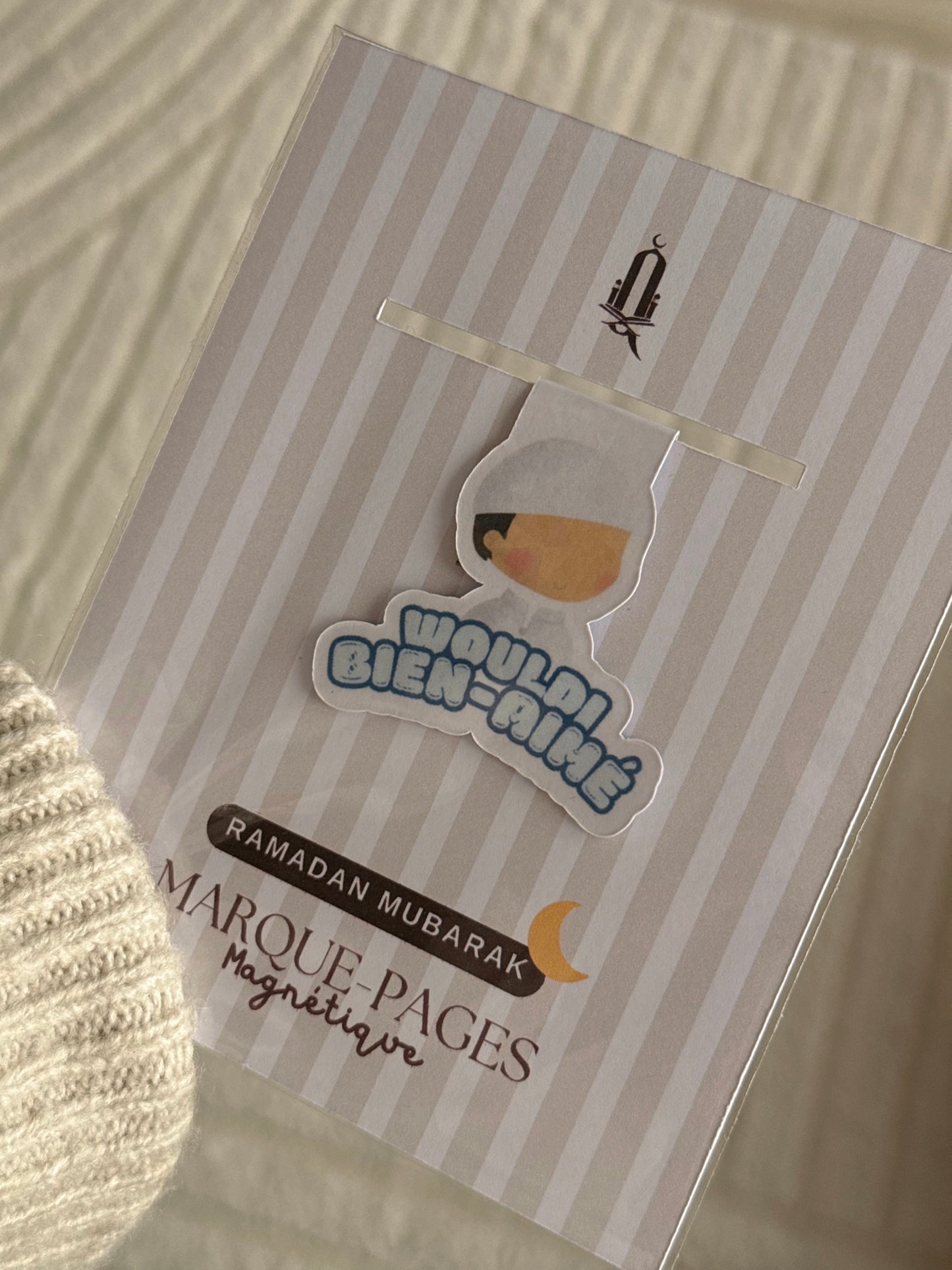 Marque-pages magnétique • Wouldi bien-aimé