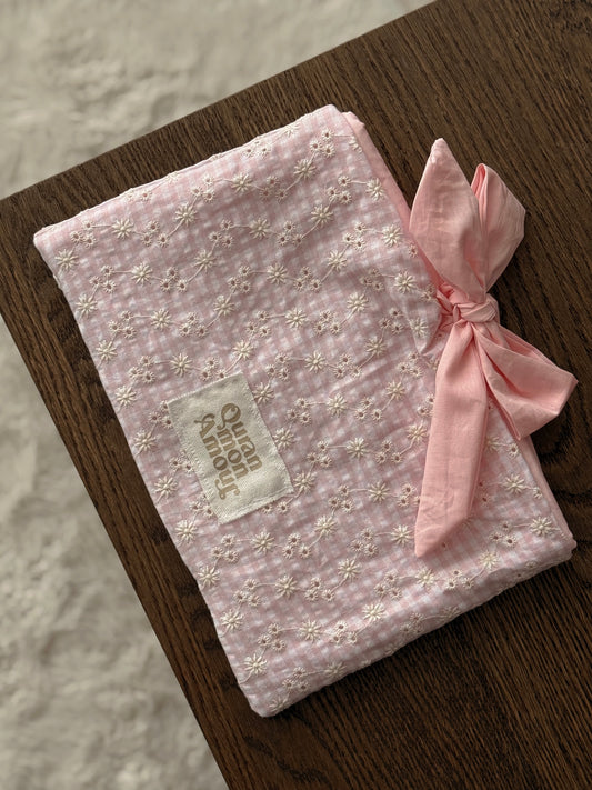 Pochette • Vichy rose