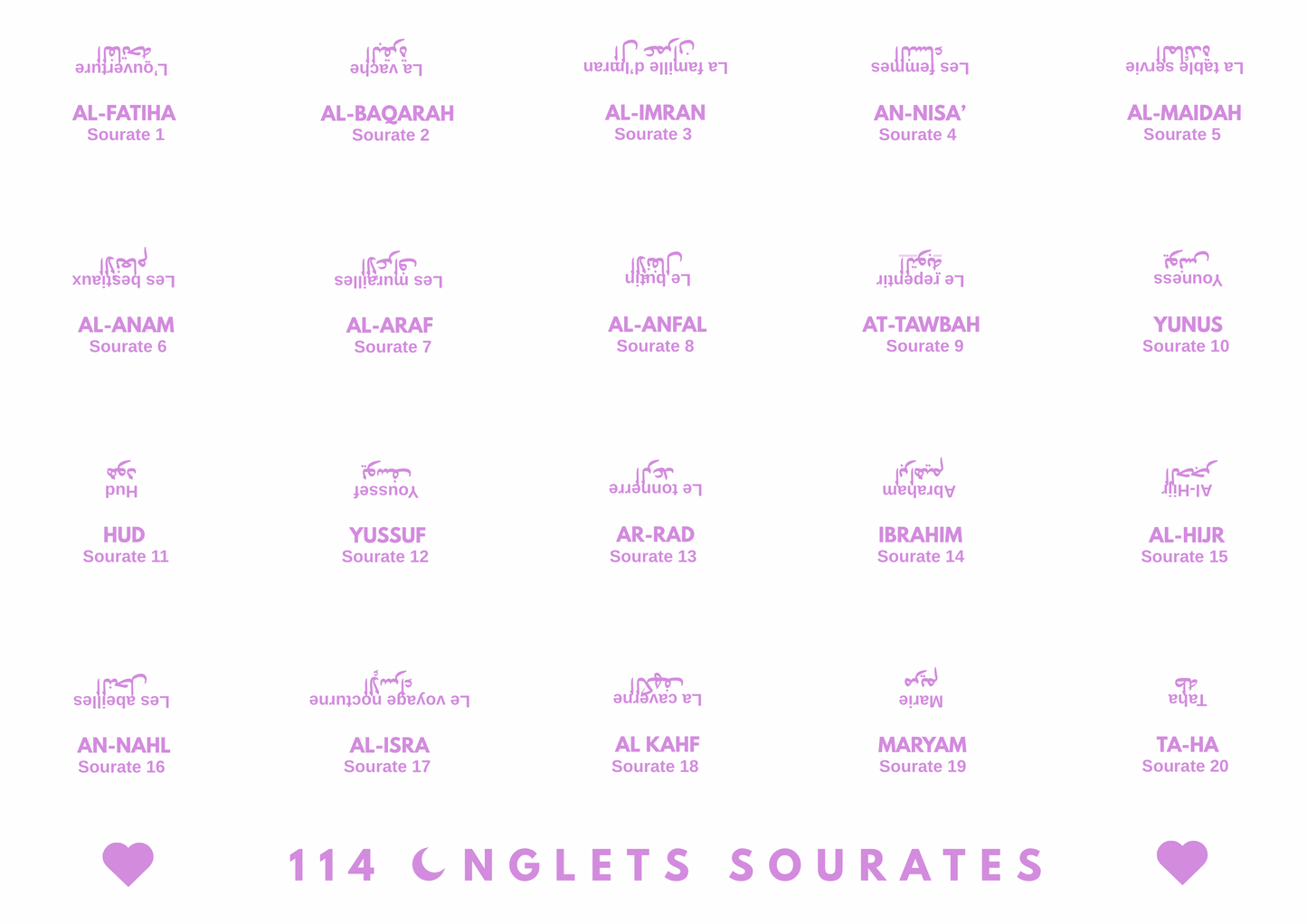 Onglets rigides plastifiés holographiques • Blanc/violet