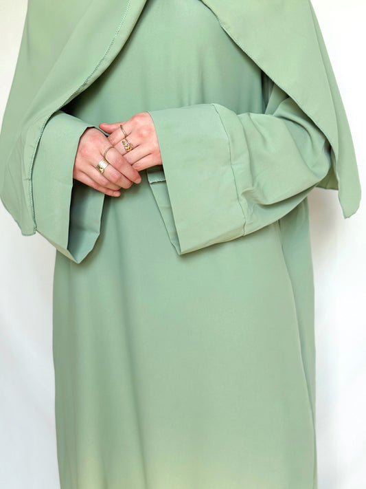 Robe de prière + châle intégré