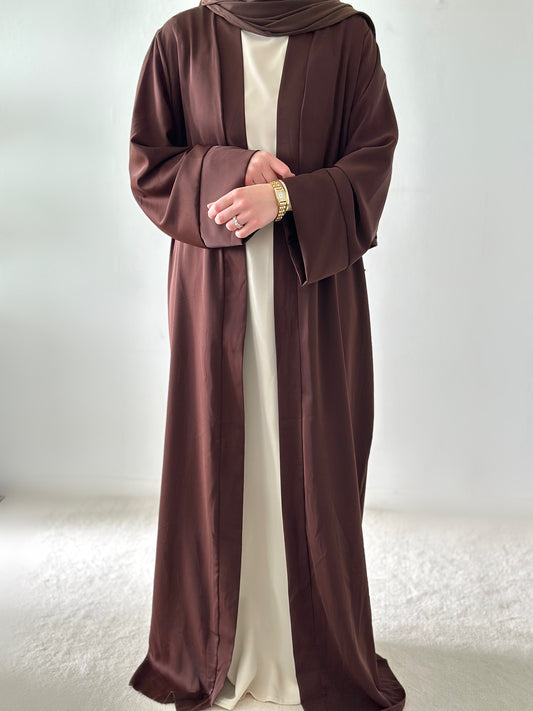 Kimono soie de medine • marron