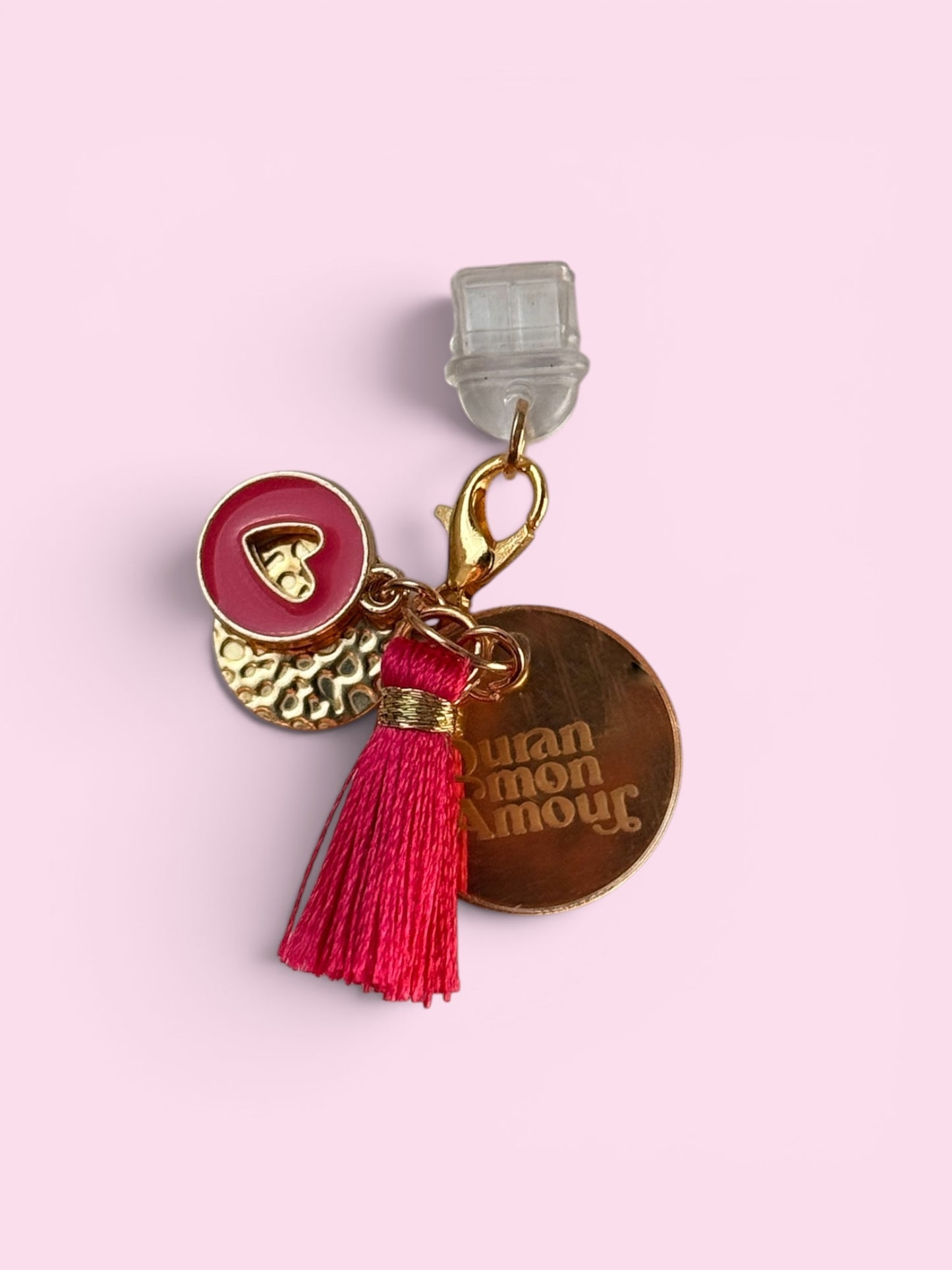 Cache-poussière USBC • Breloque cœur