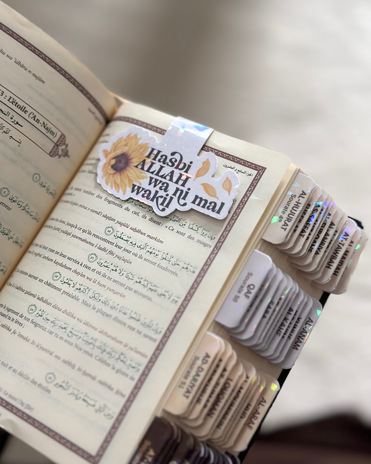 Marque-page • Hasbi Allah wa ni mal wakil
