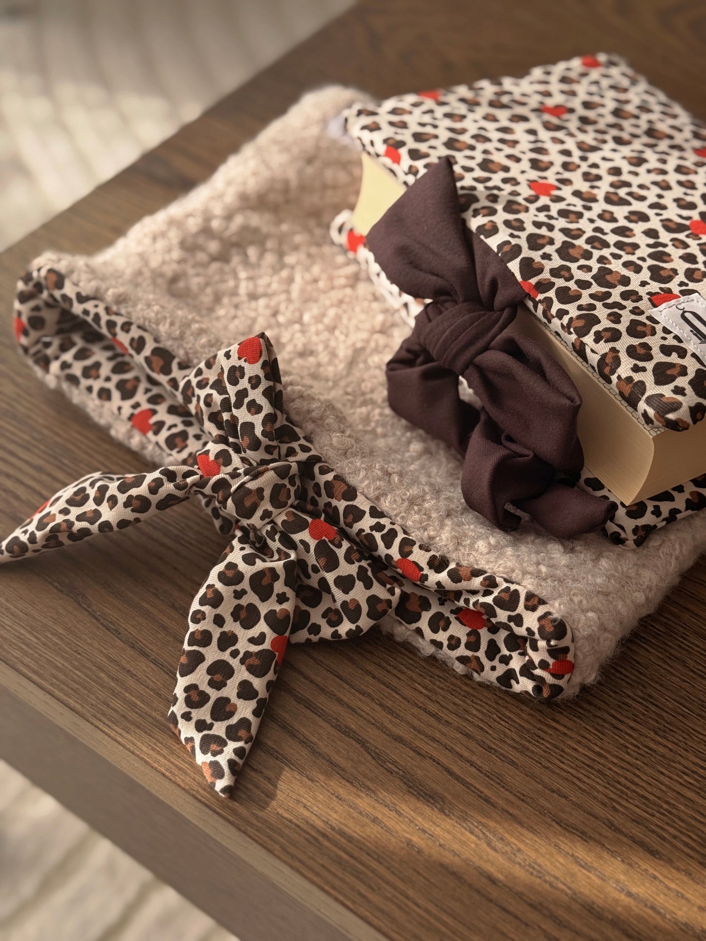 Pack cocoon léopard beige