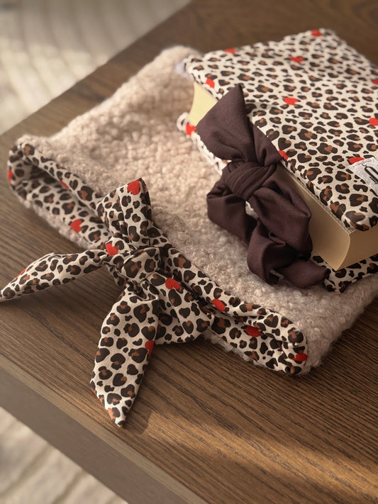 Pack cocoon léopard beige