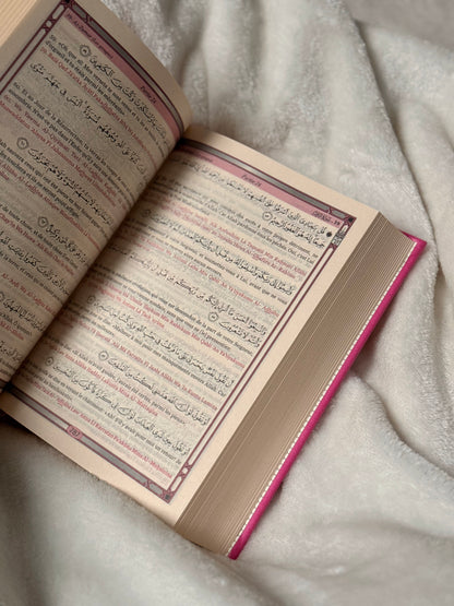 Coran simili cuir blanc phonetique/francais/arabe + Onglets sourates