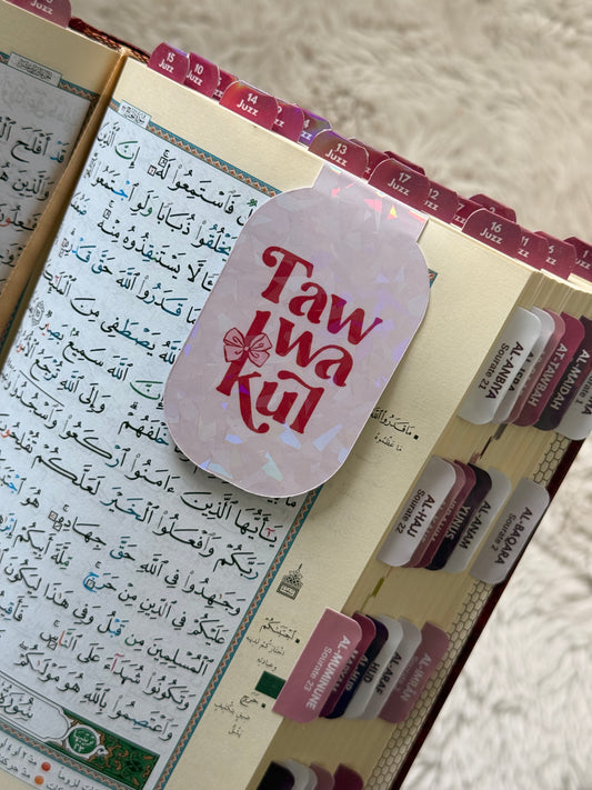 Marque-pages • Tawwakul