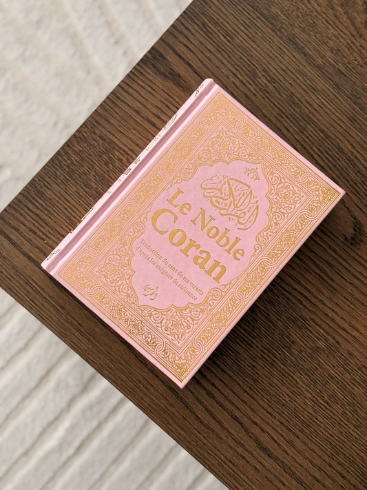 Coran rose Français/Arabe + onglets sourates