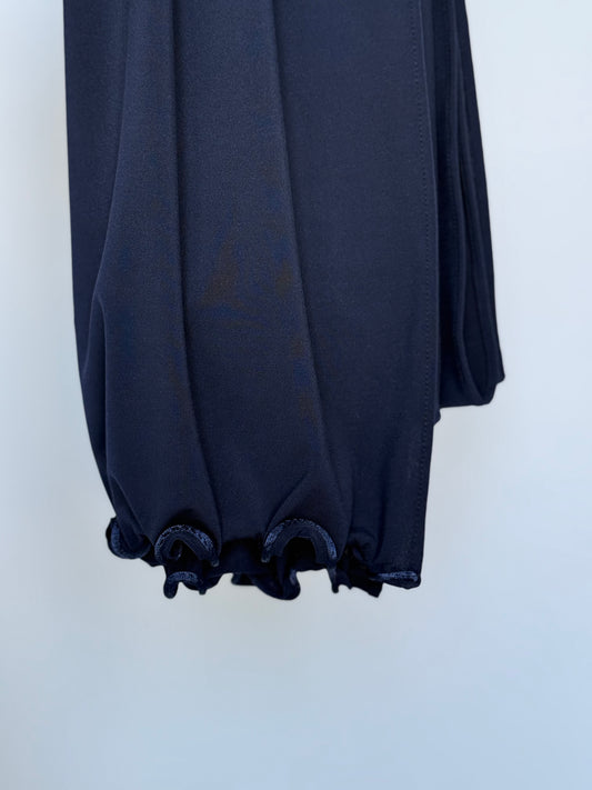 Hijab froufrou marine