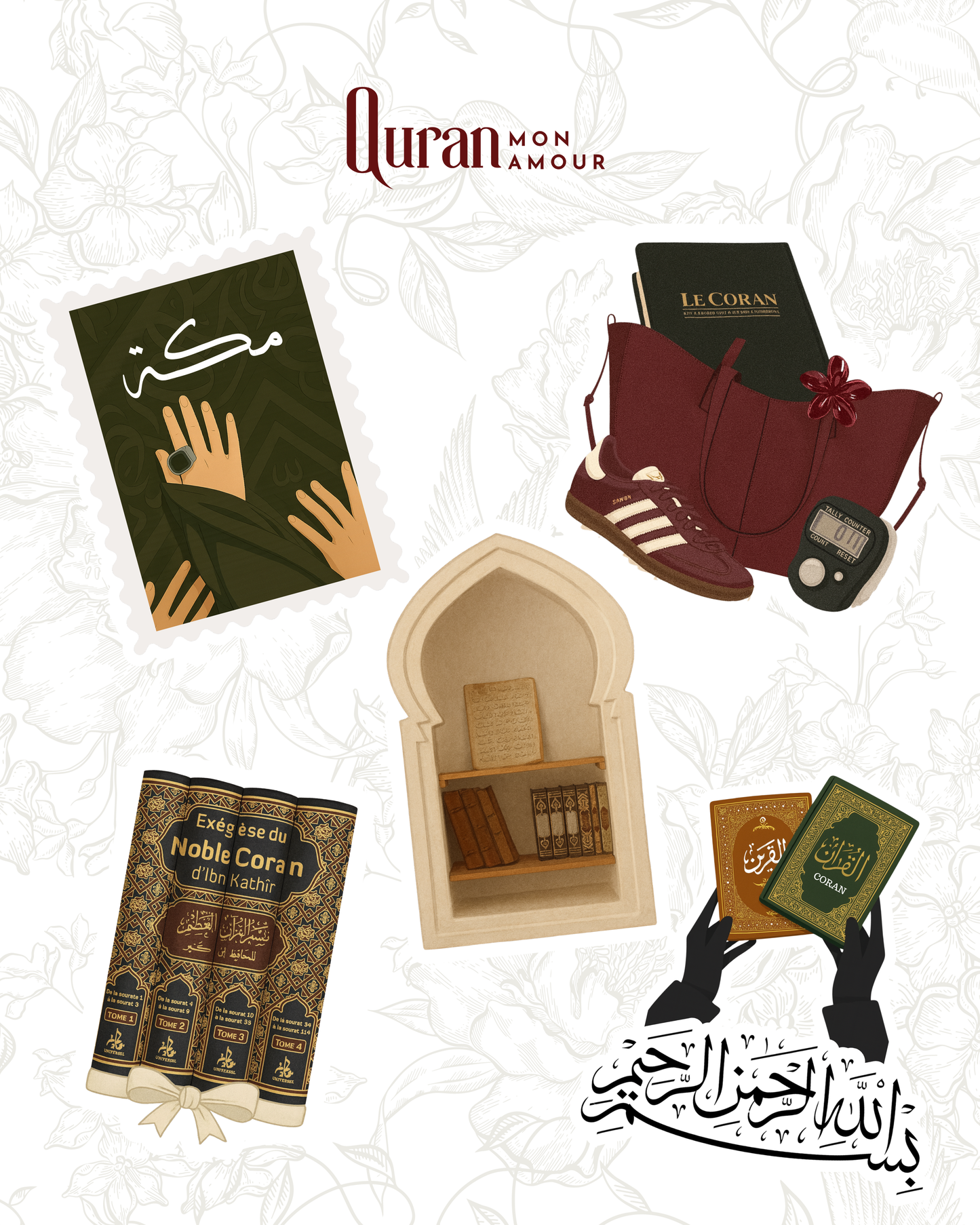 5 Maxi stickers plastifiés