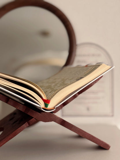 Porte-coran en bois marron