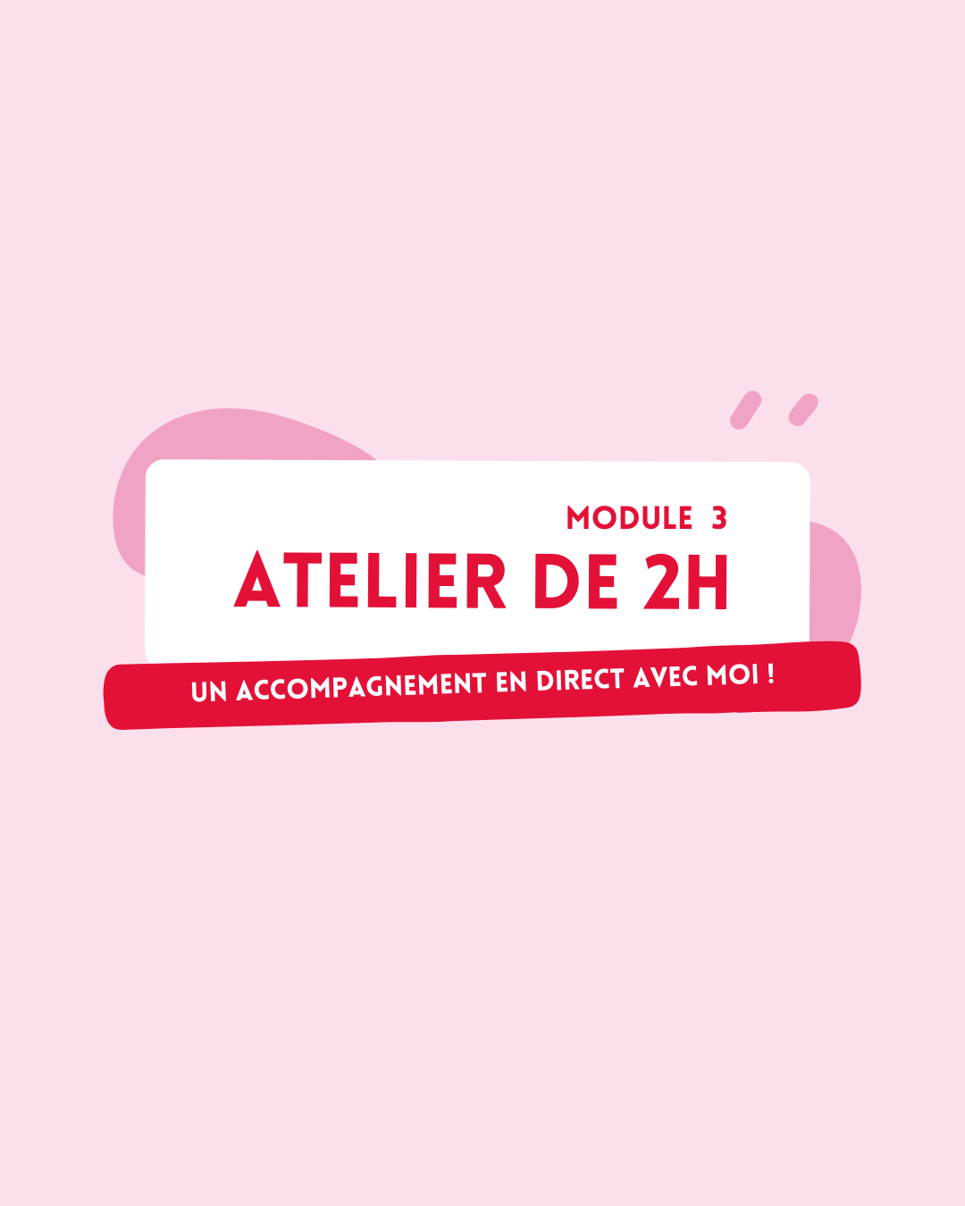 Module 3 - Atelier Papeterie en Direct • 2h avec moi ✨