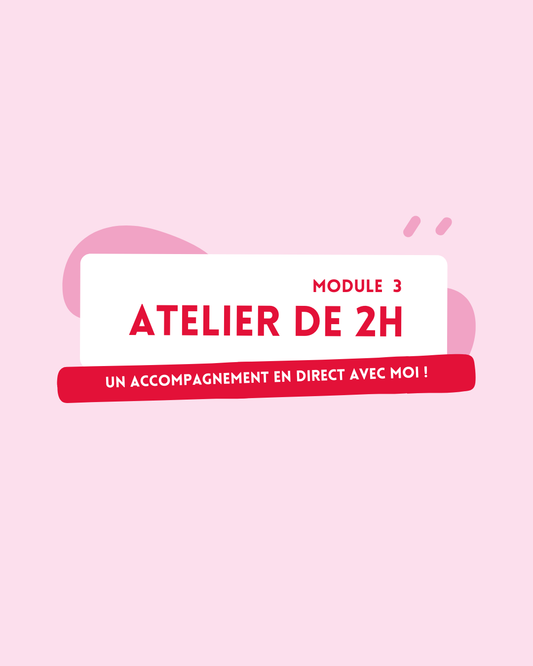 Module 3 - Atelier Papeterie en Direct • 2h avec moi ✨