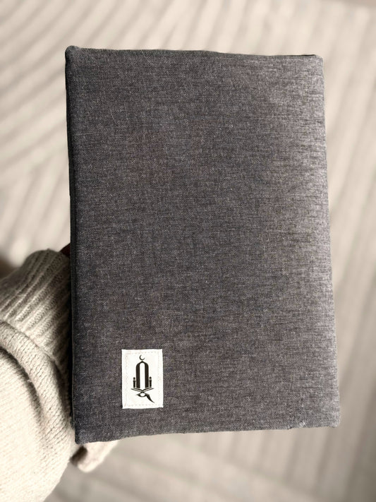 Protége-coran • Homme gris jeans