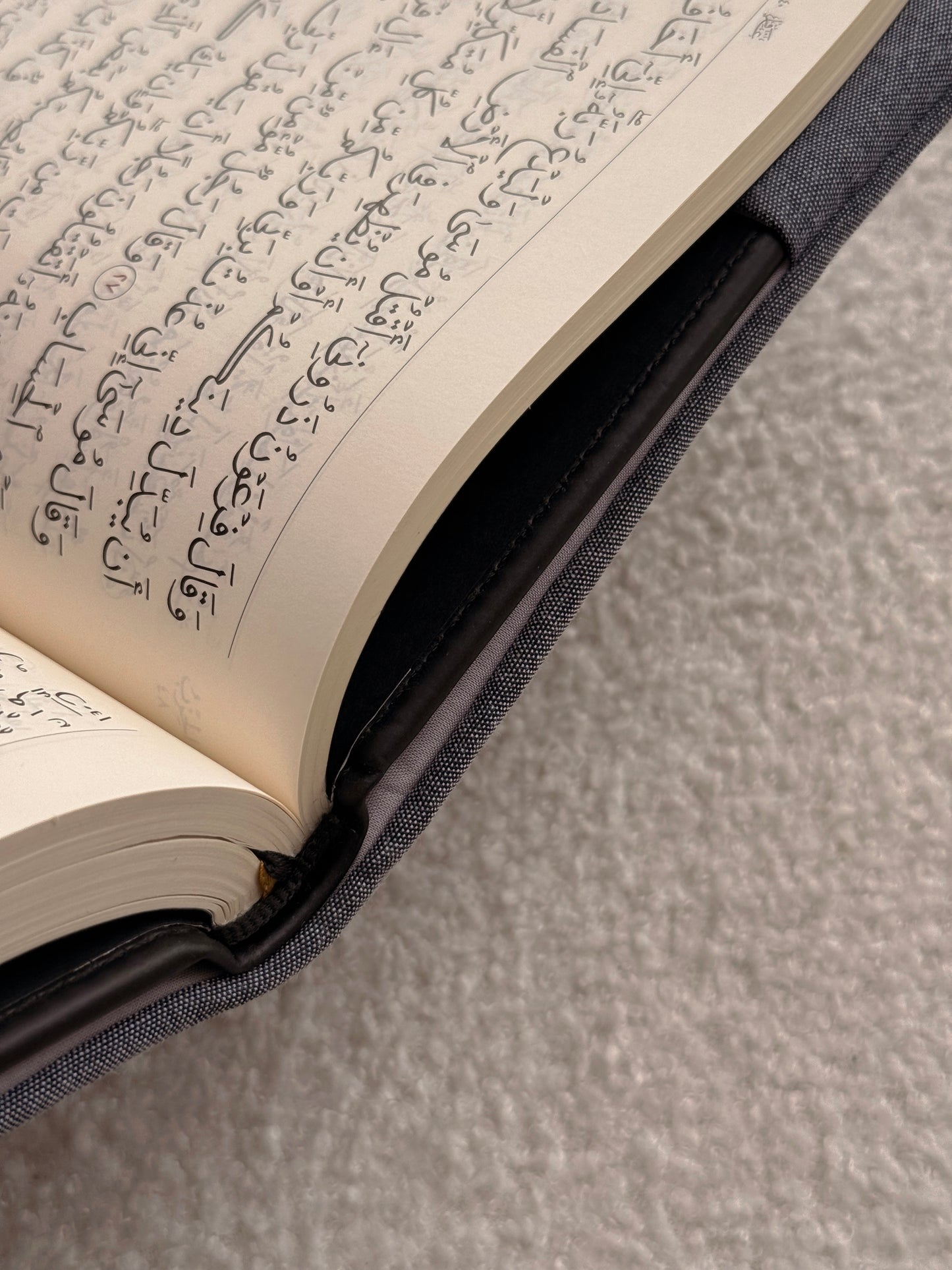 Protége-coran • Homme gris jeans