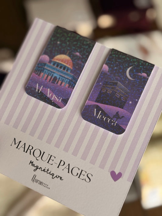 Marque-pages magnétique • Mecca & Al aqsa