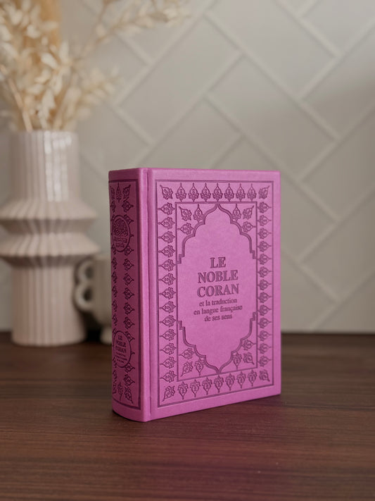 Coran violet Français/Arabe • Édition Sana + Onglets sourates plastifiés