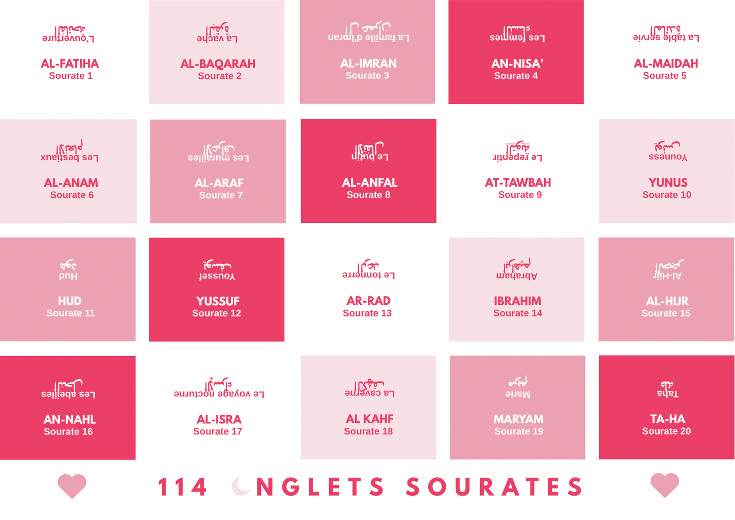 Onglets rigides plastifiés holographiques • Nuances de roses